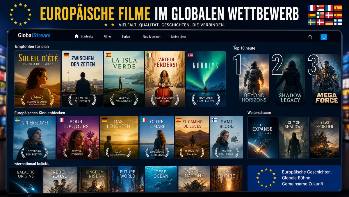 Europäische Produktionen im Wettbewerb um Aufmerksamkeit