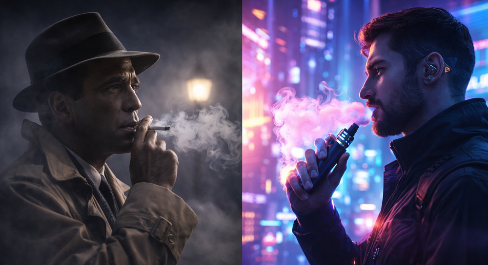 Vom Glimmstängel zum Glow-Stick: Wie Dampf die Bildsprache des Kinos neu erfindet