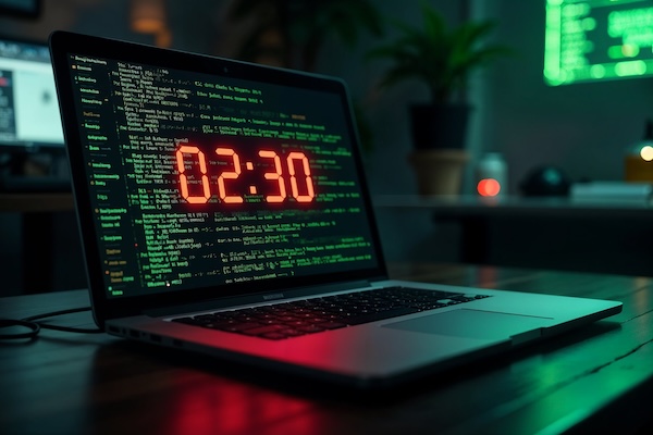 Hacker countdown