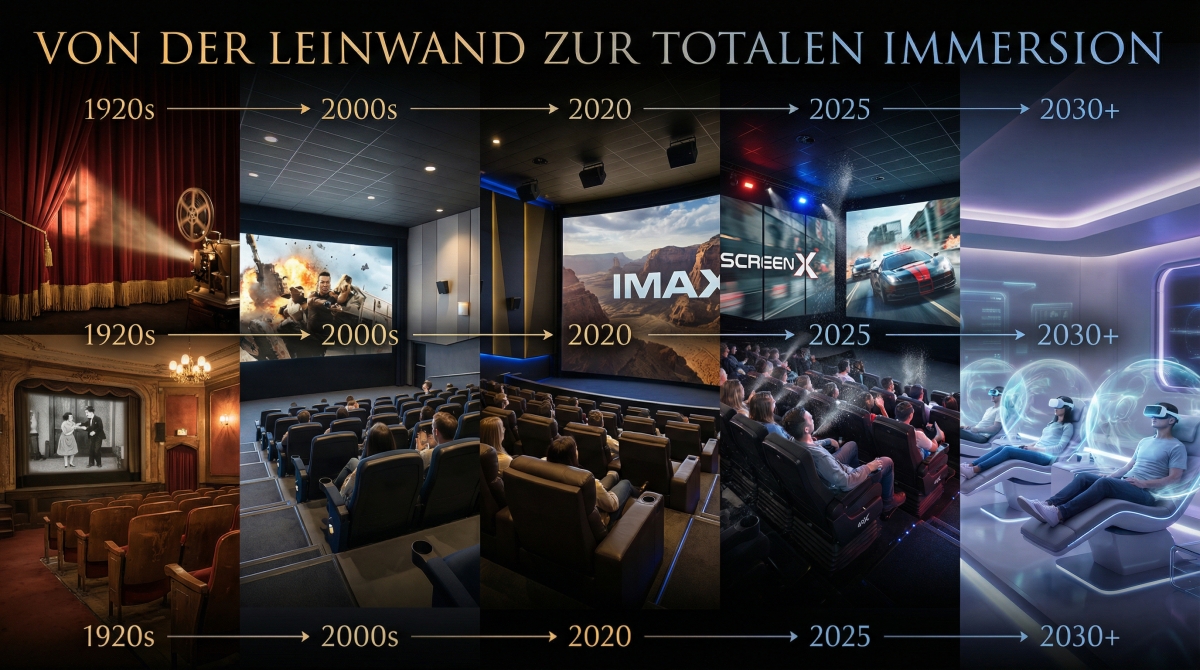 Immersive Cinema: VR, 4DX und die Zukunft des Kinoerlebnisses