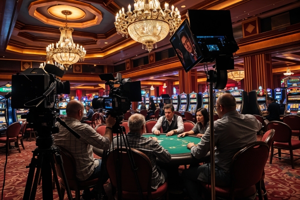 Kamera und Still in den Casino Filmen