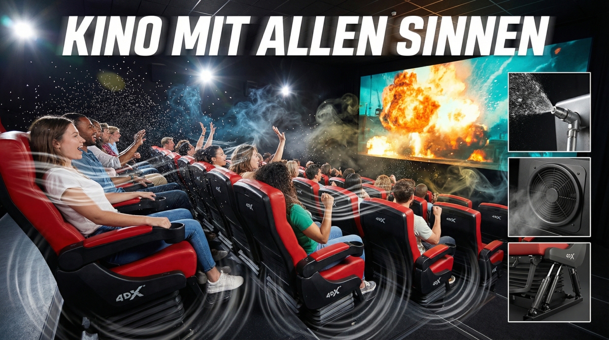 4DX – Kino mit allen Sinnen