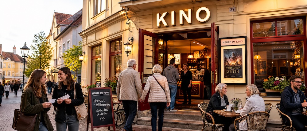 Das Kino in kleineren Städten wächst besonders stark