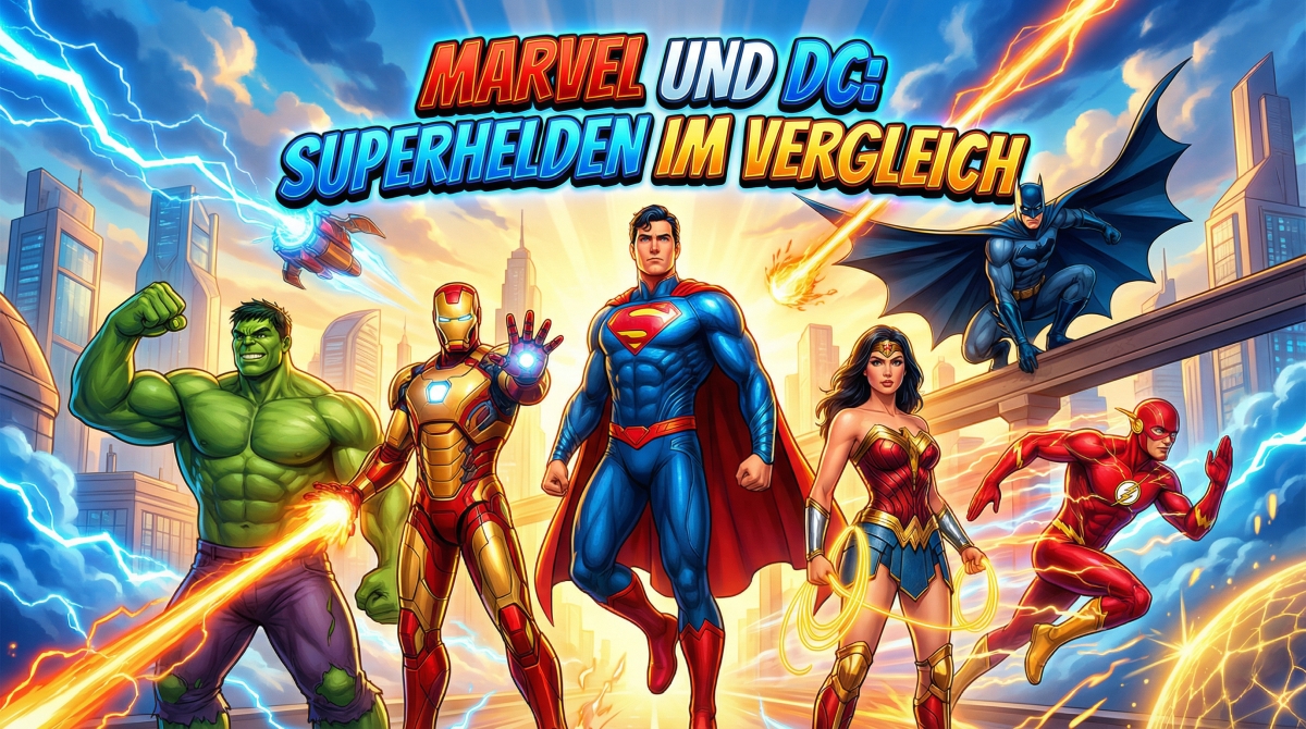 Marvel und DC am Automaten: Superhelden-Slots im Vergleich