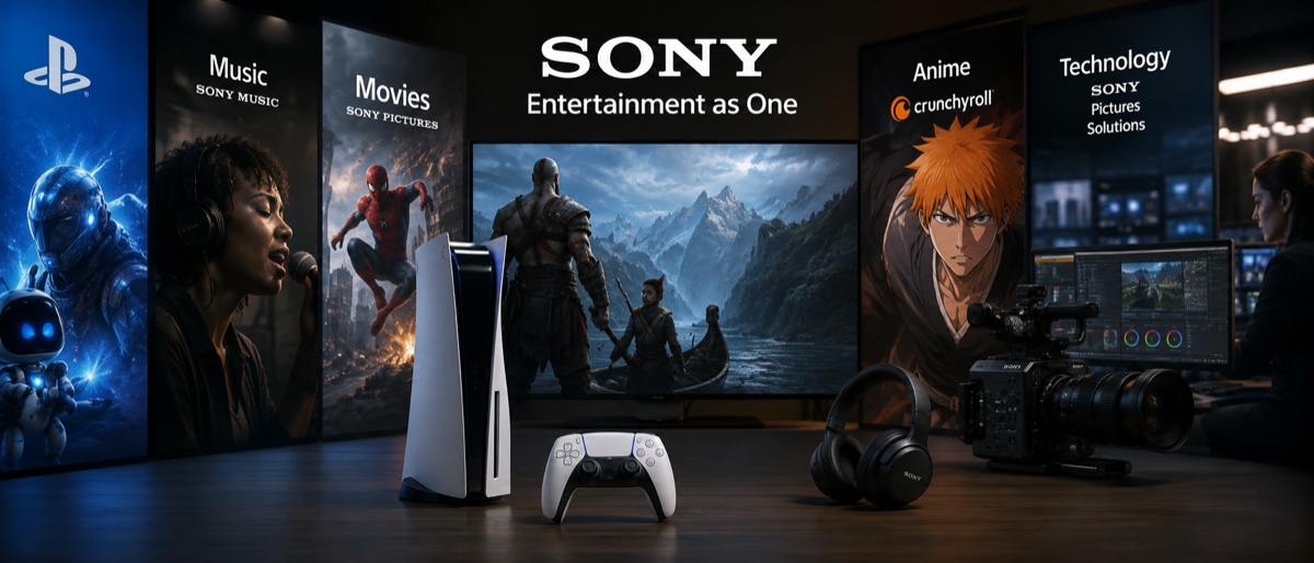 Sony: Unterhaltung als verbundenes Portfolio
